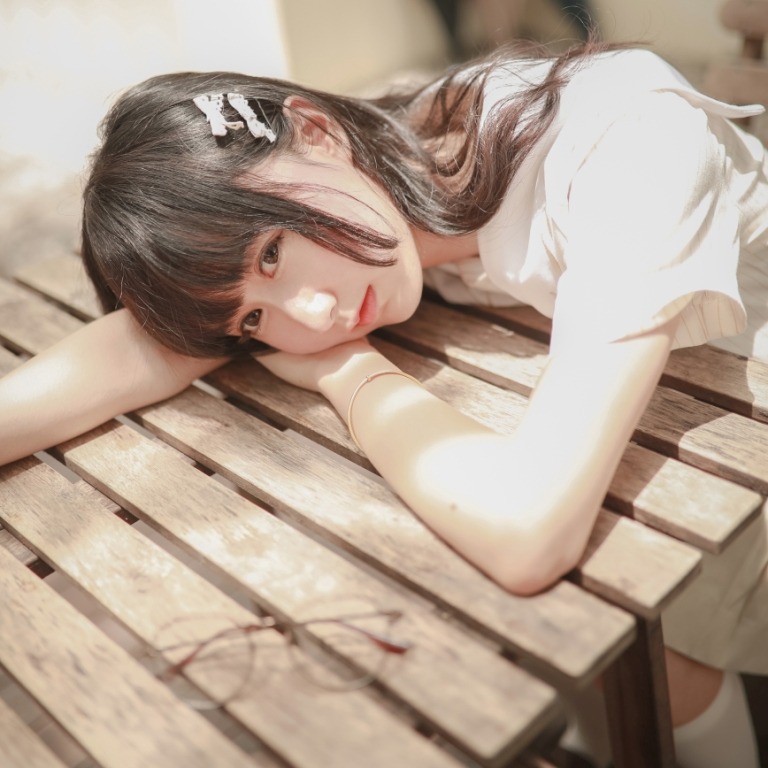 图片[1]-木棉棉 – NO.039 木绵绵OwO 水手服白[19P]-XikXak